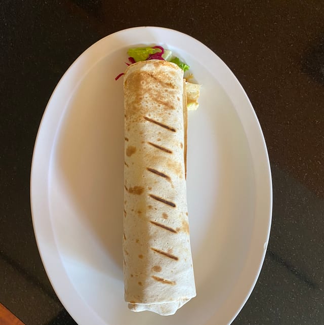 Falafel Wrap.