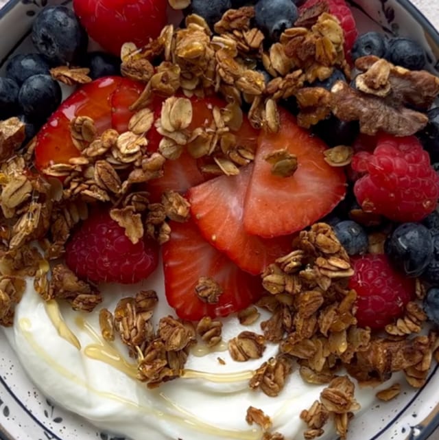 Yogurt & Granola.